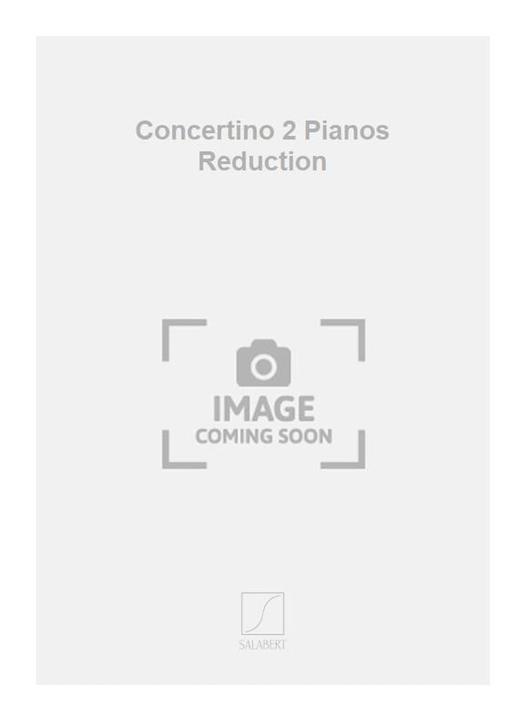 Concertino 2 Pianos Reduction